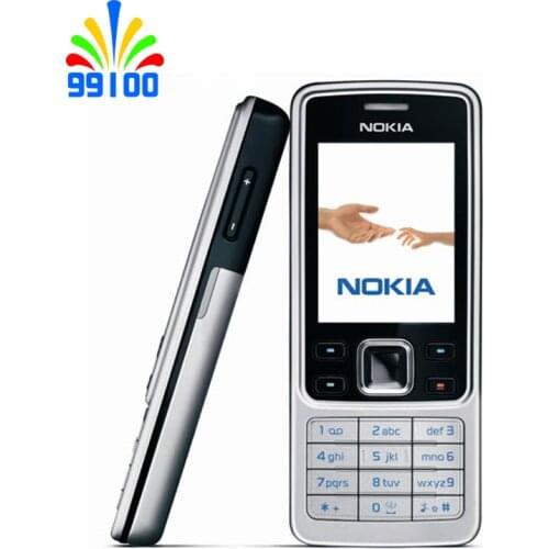 Refurbished Original Unlocked Nokia 6300 2MP GSM Support Russian&Arabic Keyboard Mobile Phone Tri-Band