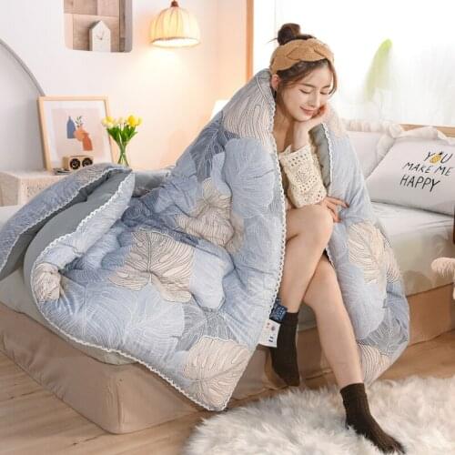 Winter Quilt Thick Duvet Warm Home Cover Duvet Quilt Bed Cover Home/hotel Bedspreads and Comforters Twin Queen King Size