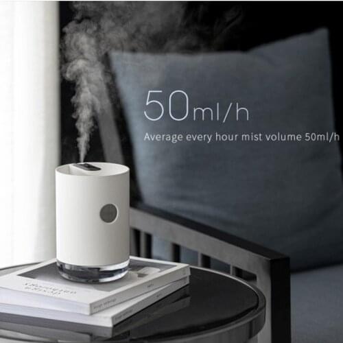 1000ML Rechargeable Humidifier Large Capacity Household Office USB With Night Light Atomizer Air Purifier Humidificador