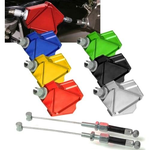 Motorcycle CNC Aluminum Stunt Clutch Lever Easy Pull Cable System For Yamaha FZ1 FZ 1 FAZER FZ6 FZ 6 FAZER WR450F SUZUKI RMZ250