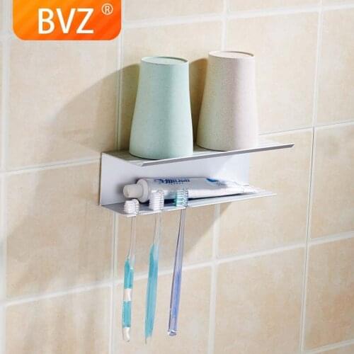 BVZ Simple and stylish High quality bathroom set toothbrush holder set with cup bathroom organizer Wash Gargle Cup