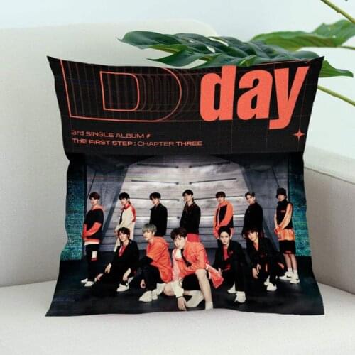 TREASURE Pillow Cover Bedroom Home Office Decorative Pillowcase Square Zipper Pillow Cases Satin Soft