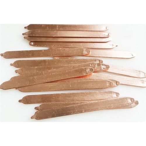 Pure Copper Heatpipe Tube Tubing Laptop Radiator Heating Cooler,Flat 9x1x100-165mm Heat pipes Heatsink Notebook GPU RAM Cooling