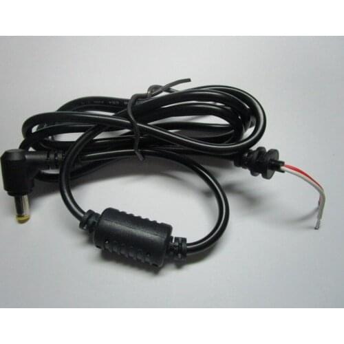 DC Power 5.5x1.7mm Angle Male Plug Connector Cable 18AWG 120cm 1.2m 8 Pcs Per Lot HOT Sale