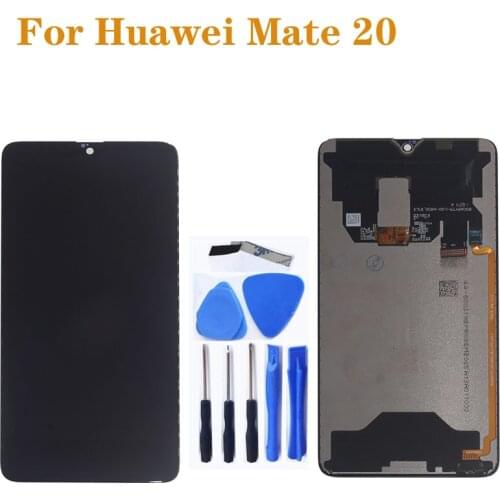 For Huawei Mate 20 MT20 LCD + touch digitizer Assembly for huawei mate20 HMA-L29 L09 LX9 AL00 display repair parts