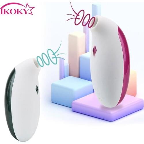 IKOKY 5 Suction Modes Sex Toys For Woman Erotic Oral Sex Suction Nipple Sucker Vagina Sucking Vibrator Clitoris Stimulation