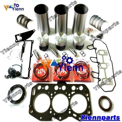 For Yanmar 3D76E Overhaul Rebuild Kit 719717-92670 119717-22080 Tractor Engine Spare