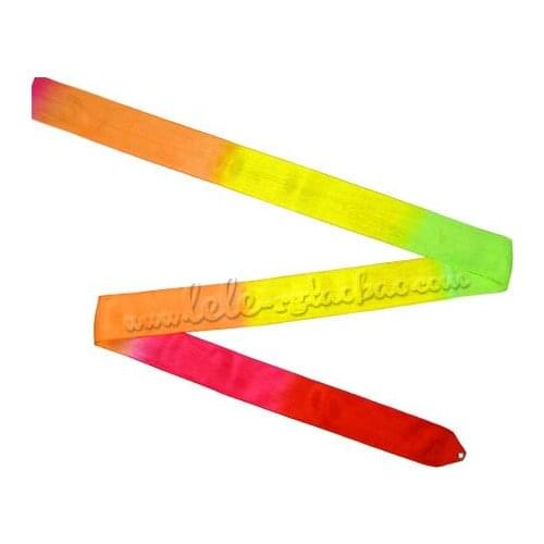 Multicolor Rhythmic Gymnastics Ribbon