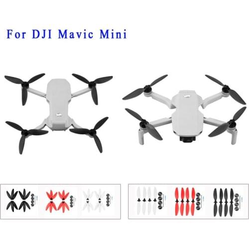 Newest 1 Set Suitable For DJI Mavic Mini Double-Blade Three-Blade Propeller Quick Release Propeller Color Paddle