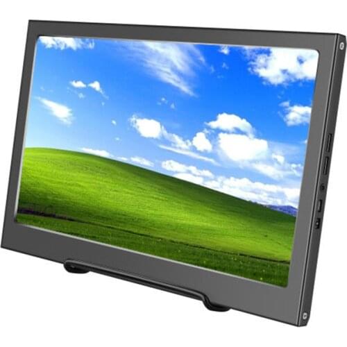 13.3" Portable Computer Monitor PC 1920x1080 HDMI PS3 PS4 Xbox360 1080P IPS LCD LED Display Monitor for Raspberry Pi 3 B 2B