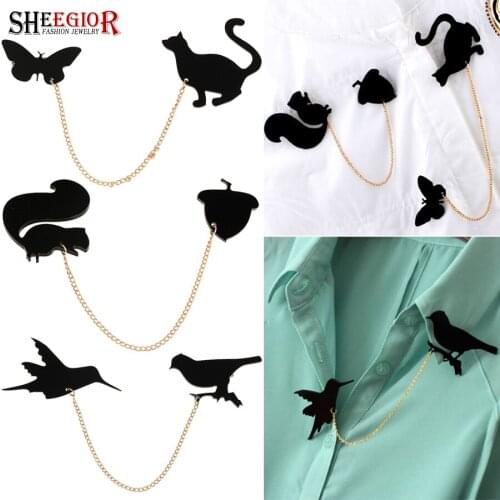 SHEEGIOR Brooches With Animals For Clothes