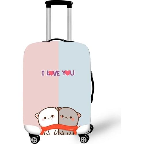 Luggage Protective Cover Case For Elastic 18-32 Inch Suitcase Protective Cover Cases Covers Travel Accessories Three Bears G1232