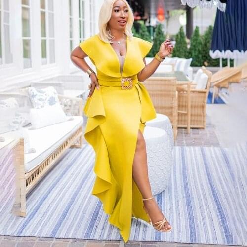 African Dresses For Women New Style Classic Dashiki Summer Plus Size Dress Ladies Traditional African Clothing Fairy Dreaes