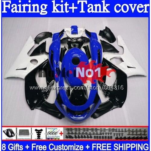 YZF-600R For YAMAHA YZF 600R 1996 1997 1998 1999 2000 2001 38MC.130 Black Blue YZF600R Thundercat 96 97 98 99 00 01 02 Fairings