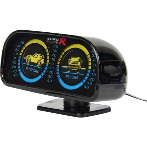 Car Electronics Accessories Inclinometer Clinometer with Backlight for Off Road 4x4 Vehicle Universal