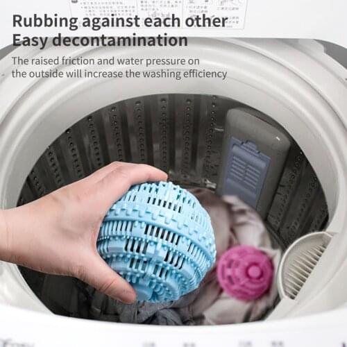 1Pc Large Dryer Ball Eco Friendly Laundry Ball Keeping Laundry Soft Fresh Washing Machine Balls for Cleaning Clothes Reusable