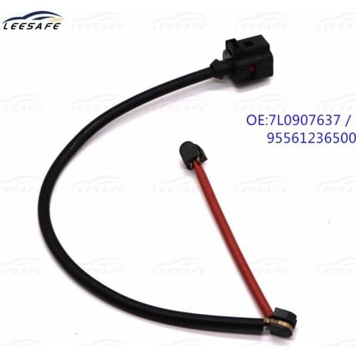 Auto Car Front Brake Pad Wear Sensor 7L0907637 for Porsche Cayenne Audi Q7 Touareg VW TOUAREG Brake Induction Wire Replacement