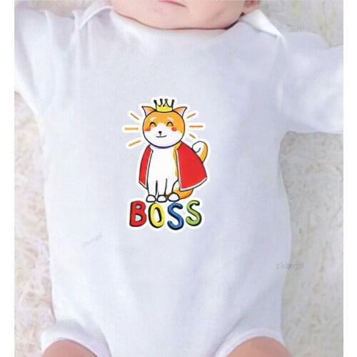 Printed Boss Baby Bodysuits Toddler Girl Boy Winter Jumpsuits Kids' Things Onesies Clothes for Newborns Girl Outfits