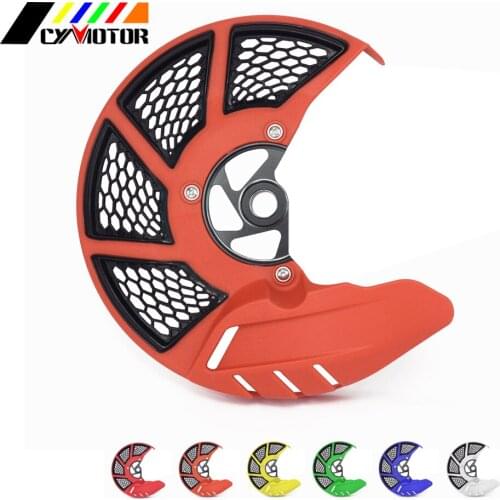 Motorcycle Front Brake Disc Rotor Guard Protector Cover For KTM SX SXF XC XCF EXC EXCF 125 200 300 400 500 530 SMR 450 500 530