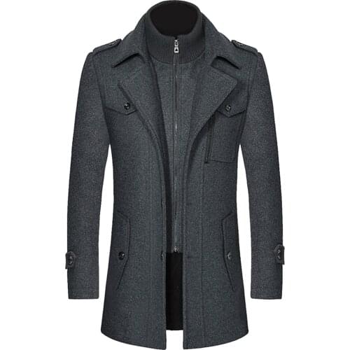 ISHOWTIENDA Men's Classic Coats China