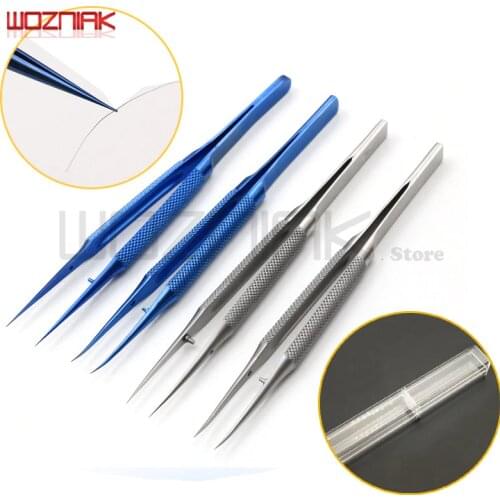 Wozniak Professional Repair Titanium Alloy Fingerprint Tweezers 0.01/0.02 mm BGA Motherboard Maintenance Nipper