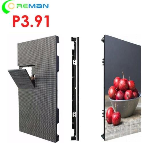 Lightweight p2.5 p3 p3.91 led video wall outdoor with front access led cabinet 500x1000 1000 x 1000