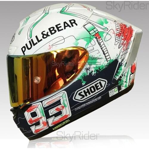 Full Face Motorcycle helmet X14 PAINTING helmet Motocross Racing Motobike Riding Helmet Casco De Motocicleta