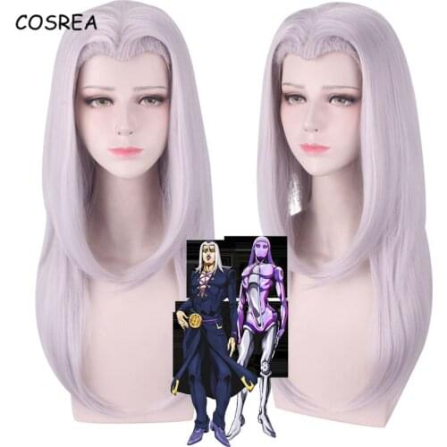 Jojo Bizarre Adventure Cosplay Leone Abbacchio Cosplay Wig JoJo No Kimyou Na Bouken Ougon No Kaze Halloween Cosplay