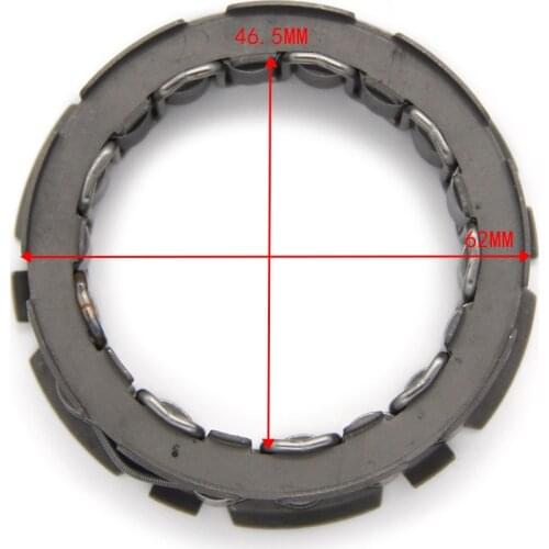 One Way Starter Clutch Bearing For Kawasaki Lakota KLF300 Bayou KVF300 Prairie KSF400 KLX400 KZ1000 Police 13194-1091 13193-0007