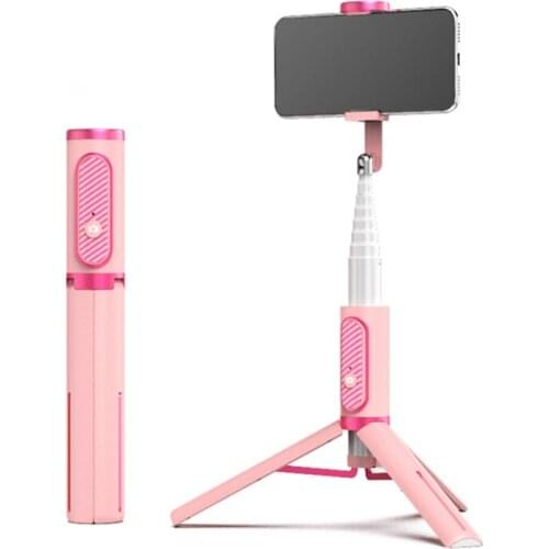 Soporte para telefono movil tripode movil tripode para movil palo extensible inalámbrica Bluetooth Selfie Stick trípode Control