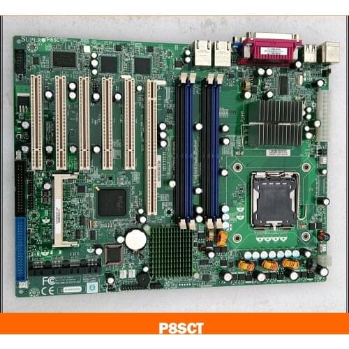 Server mainboard for P8SCT 775 motherboard Fully tested