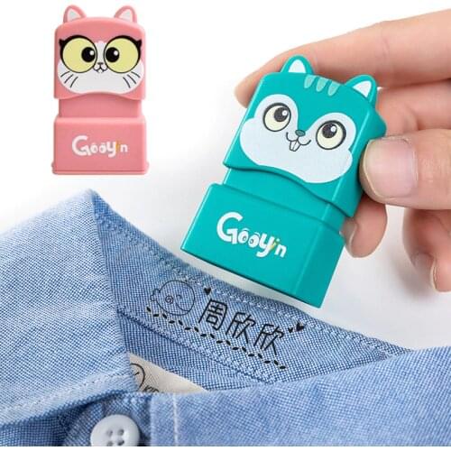 Custom-made Stamp Toy Baby Name Stamp DIY for Children Name Seal Student Clothes Chapter No Fade Security Name Stamp Sticker