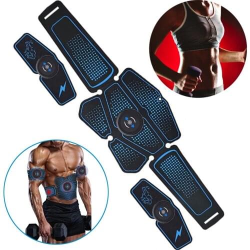 Abdominal Stimulator Muscle Trainer Exercise Gym Tools Smart Massage Machine Wireless Workout Sport Press Fitness Equipment