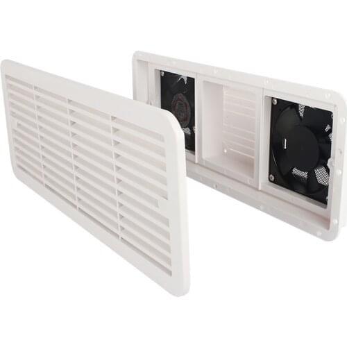 Two way flow air in and out fan RV Side Air Ventilation Trailer Caravan Vent fan low noise and strong wind Fan Blower 12V 220V