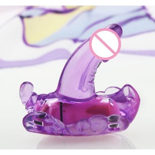 Butterfly Hands-Free strap on Vibrator virgina GSpot Massager masturbation Clitoris Vibrating Stimulation Sex Toys For Women