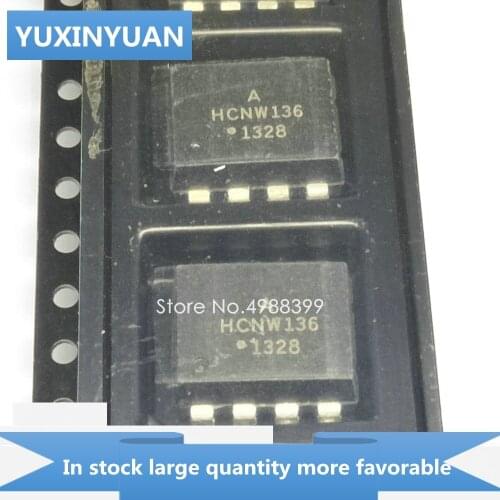 YUXINYUAN 5PCS/LOT HCNW136 CNW136 NW136 W136 136 HCNW SOP8 in stock