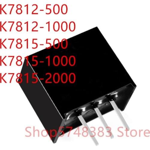 1PCS K7812-500 K7812-1000 K7815-500 K7815-1000 K7815-2000 power module