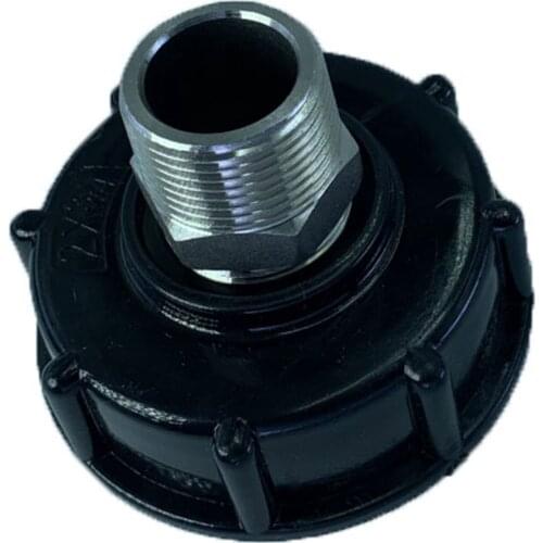1pc Durable IBC Tank Adapter Water Hose Male Adapter DN20 Coarse Thread