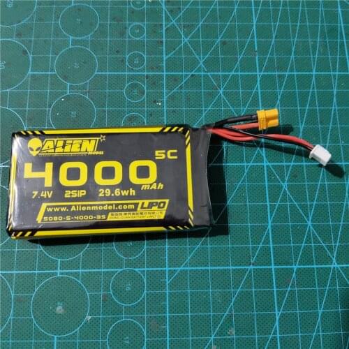2S 7.4V 4000mah 5C Lipo Battery XT30 Plug Connector for QX7 Radiomaster TX16S RC Radio Remote Control Transmitter Spare Parts
