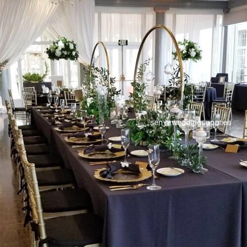 40cm diameter)Wedding Decoration Gold Mental Flower Stand Table Arch Centerpiecessenyu2268