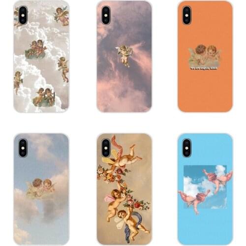 Accessories Phone Cases Covers Renaissance angels For Huawei Y5 Y6 Y7 Y9 Prime Pro GR3 GR5 2017 2018 2019 Y3II Y5II Y6II