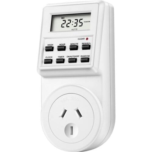 Aussie small screen timer timing socket Kitchen Timing switch Socket electronic timer