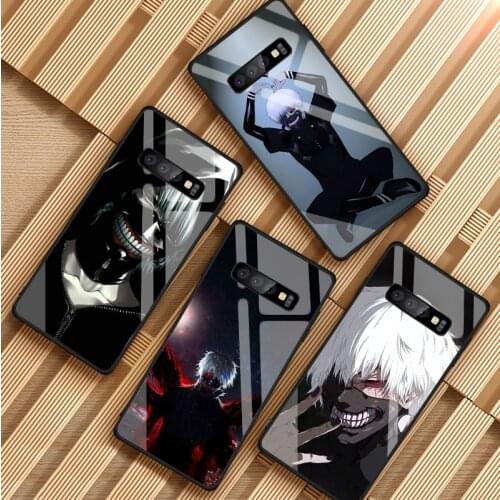 Tokyo Ghoul Tempered Glass Phone Case For Samsung Galaxy S8 S9 S10 S20 PLUS J6 J8 2018 NOTE 8 9 10 Cover Shell