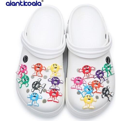 Croc charms 1PCS PVC shoe charms shoe accessories DIY shoe decoration for croc jibz kids favor kawaii cute X-mas
