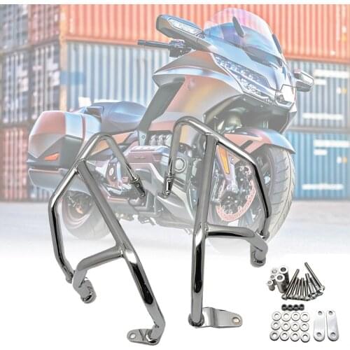 For HONDA Gold Wing 1800 Goldwing GL1800 F6C 2018 2019 2020 Motorcycle Crash Bar Engine Tank Guard Cover Bumper Frame Protector