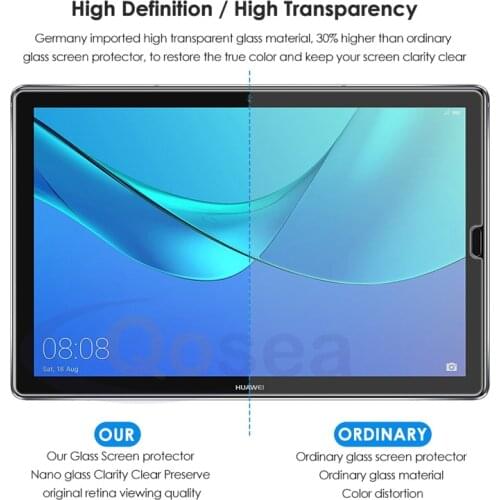 For Huawei MediaPad M6 10.8 inch - 9H Tablet Screen Protector Protective Film Anti Fingerprint Tempered Glass