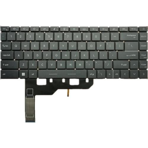 Laptop Keyboard For MSI For Prestige 14 Black US United States Edition