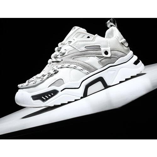 Shoes Women Sneakers Breathable Mesh Platform Chunky Sneakers Woman Footwear Comfortable Thick Soled Casual Ladies Shoes Basket