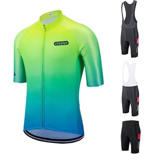 Mens Cycling Jersey Sets Summer Bike Shorts Pants Padded Short Gel Padded Pro Quick Dry Bike Jersey