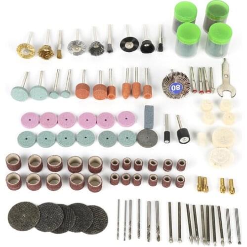 YEODA 161pcs Bit Set Suit Mini DRILL ROTARY TOOL & FIT DREMEL Grinding Carving Polishing Tool Sets Grinder Head